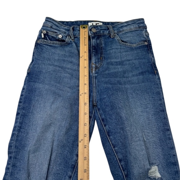 Lovers And Friends Ricky Low Rise Distressed Skinny Jeans Size 27 - Picture 14 of 16